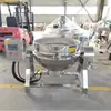 Procesamiento Personalizado de Olla Grande tipo Sándwich de Acero Inoxidable, Equipo para Estofar Intestino de Cerdo, Olla Eléctrica Calefactora de Res Cinco Especias