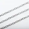 Cadena de acero inoxidable Jinyiyuan boca no soldada cadena gruesa joyería pulsera collar cadena para bolso DIY