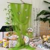 Manto de Gaze Encosto de Cadeira de Casamento Fio Fio Suíço Decoração de Cadeira de Casamento Fio de Malha de Organza Fio Branco Tecido Slub para Cadeira Teto