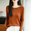 Top de Capa Base de Punto de Ganchillo de un Hombro Estilo Coreano para Mujer 2026 Invierno Suéter Jersey de Manga Larga Transfronterizo