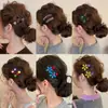Presilha de cabelo retrô única, doce e legal, para mulheres, presilha simples de alto valor estilo francês para franja, acessório de cabelo de presilha para franja personalizado e estiloso