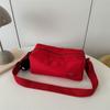 Bolso pequeño popular para mujer 2023 nuevo bolso de hombro moderno para llevar bajo el brazo textura de alta calidad nicho bolso almohada