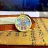 Thangka Zatilam 3.5 Núcleo de Nepal Thangka Pintado a Mano Puro Tíbet