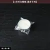 Fragmentos Grises de Madera de Águila Quemador de Incienso Vidrio a Prueba de Fuego Sándalo Materia Prima Vela Estilo Chino Nuevo Lámpara de Aromaterapia Otro Acero Inoxidable