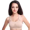 Sutiã Esportivo Respirável de Tela, Absorvente de Suor, Secagem Rápida, Sutiã Fitness para Mulheres, Colete de Yoga Sem Costura à Prova de Impacto Peça Única, Estilo Fino
