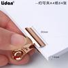 Pegamento de Cristal para Uñas Molde de Armadura Clip de Extensión Acero Inoxidable Clip Fijador para Dar Forma a la Armadura de Cristal Herramientas Especiales para Tienda de Arte de Uñas