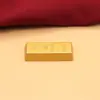 Adorno de Barra de Oro Falsa de la Fortuna, Prop de Ladrillo de Oro Realista, Decoración Creativa de Lingote de Oro, Adorno Atractor de Riqueza para Ceremonia de Apertura de Escritorio