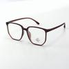 Nueva moda ultra ligera red-celebrity caja rojo libro ins montura de gafas unisex tendencia estudiantil liso lote mixto