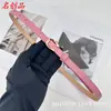 Cinto de Couro Feminino de Alta Qualidade Estilo Novo 1,5cm, Simples e Fashionável Versátil Cinto Decorativo para Vestido para Mulheres