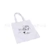 Bolsa de Hombro de Lona de Dibujos Animados Anime Creativa Bolso de Mano Casual de Lona Blanca Bolso Escolar de Lona para Estudiantes Combinable