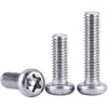 Parafusos Torx de Cabeça Panela em Aço Inoxidável 304, Alta Resistência, Resistente à Corrosão, Fixadores Químicos Resistentes a Ácidos e Alcalis, Fornecimento Direto do Fabricante