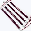 Lámpara de calefacción Ruby de 1.8KW 350MM vidrio de cuarzo Lámpara de calefacción IR Lámpara de calefacción infrarroja de 19MM