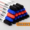 Marcador de Pizarra Blanco Borrable para Maestros Base Agua Negro Colores para Niños Rojo y Azul Cabeza Gruesa Bolígrafo para Pizarra Fácil de Borrar