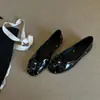 Primer Encuentro con los Elegantes Zapatos Planos Bajos Tachonados para Mujer, Zapatos Slip-On con Lazo Estilo Francés, Versátiles Zapatos de Noche