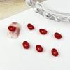 Decoraciones para Uñas de Año Nuevo al por Mayor Estilo Chino Rojo Boda Doble Felicidad Carácter Auspicioso Buena Suerte Resina Hueca Accesorios para Uñas