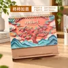 Calendario Personalizado del Año de la Oveja 2027 con Tu Propio Diseño, Creativo Calendario Mensual de Madera con Logo Personalizado para Publicidad Empresarial