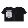 Erd Melancólico Rico Segunda Generación Nuevo Holgado Casual Belleza Tendencia Nicho Marca de Tendencia Estampado Cuello Redondo Manga Corta Colección de Camisetas para Hombres y Mujeres
