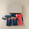 Taladro de Impacto Manual Multifuncional Personalizado Destornillador con Batería de Litio Herramientas Eléctricas para el Hogar Ferretería Carpintería Set de Carga
