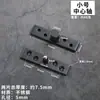 Bisagra Rotatoria de Acero Inoxidable Engrosada de 360 Grados para Puertas de Madera, Eje de Puerta de Posicionamiento Superior e Inferior, Bisagra Oculta