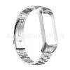 Adequado para Samsung Galaxy Fit2 pulseira de metal Samsung R220 pulseira de três elos pulseira de aço inoxidável corrente da moda