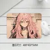 Mouse Pad de Alta Qualidade de Menina de Jornal tamanho pequeno Base de Mesa Antiderrapante Espessado para Caderno de Menina de E-sports Personalização de Escritório