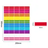 Pegatinas de Puntos de Colores para Jardín de Infancia para Decoración, Marcadores Creativos DIY, Pegatinas Redondas, Etiquetas Autoadhesivas, Pegatinas Redondas Hechas a Mano