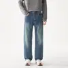 Novos Jeans Masculinos Outono/Inverno 2026: Básico, Simples, Moderno, Versátil, Ajustado, Elástico, Vintage Azul Médio