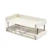 Cajón de escritorio para cosméticos, caja de almacenamiento para productos de cuidado de la piel, estante multicapa para baño, lavabo, organizador de mascarillas faciales