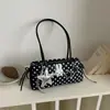 Bolso de alta gama para mujer de gran capacidad, nuevo diseño de nicho de verano 2026, bolso de hombro o axila de lunares, comercio exterior transfronterizo