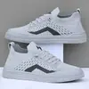 Zapatos para Hombre Estilo Nuevo Malla Tejida Fly-Woven Zapatos Finos Transpirables para Hombre Casual Deportivo Slip-On Zapatillas Versátiles Dropshipping