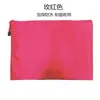 En stock bolsa para archivos A4 Patrón de fútbol impermeable engrosada bolsa de información inspección de producción bolsa de archivos con cremallera de lona bolsa de papelería impresión