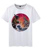 Camiseta con estampado de monstruo japonés diseño de verano creativa para hombre y mujer de manga corta ropa top verano Cuello redondo