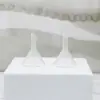 Mini Embudo para Dispensar Perfume, Botella Transparente de Plástico PP para Empaque Cosmético