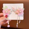 Tocado infantil Hanfu, horquilla para el pelo para mujer, accesorios de mariposa de princesa para niña, traje Tang, accesorios para el cabello de estilo chino antiguo para bebé