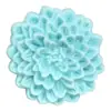 Flores Coloridas Adesivos de Borracha Macia 3D Decorações Planas para Capas de Celular Papelaria Acessórios de PVC 3D Acessórios para Joias DIY