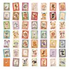 Compra Directa Transfronteriza de 50 Sellos, Pegatinas Lindas de Perros, Cachorros de Mascota Adorables de Dibujos Animados, Taza de Agua Impermeable, Planificador, Pegatinas para Tableta