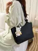 Bolso de mano para mujer transfronterizo, bolso de hombro moderno y a la moda, bolso tote casual y lujoso, nueva colección de otoño, bolso de hombro versátil para el trabajo