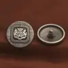Abrigo Estilo Vintage con Hebilla de Metal, Botones para Traje, Botones Decorativos Metálicos Simples de Alta Gama, Venta al por Mayor desde el Fabricante
