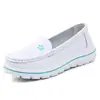 Zapatos de Enfermera Personalizados para Mujer, Suela Suave, Cómodos y Elegantes Zapatos Blancos, Transfronterizos 2024 Otoño e Invierno Nuevos Zapatos Planos para Mujer