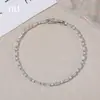 Pulsera de circón con diamantes completos transfronteriza, pulsera de moda de lujo ligero de alta gama, joyería versátil con diamantes, adecuada tanto para hombres como para mujeres, única y versátil