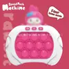 Juguete de presión POP IT transfronterizo para niños, pato, máquina de juego de empuje rápido, control de roedores, pionero, hámster, rompecabezas, descompresión