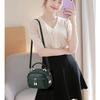 Bolsa de mensageiro texturizada nova bolsa Mini pequena bolsa redonda moda saco de ombro cross-border casual bolsa da mãe das mulheres