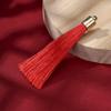 Pequena imitação de metal tampa Tassel pequeno Tassel franja pendurada decoração tampa de metal pendurado Tassel DIY material acessórios pendurado Tassel pingente