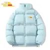 Chaqueta de Algodón con Cuello Alto de Moda Urbana para Pareja Transfronteriza Moda Americana Casual Multicolor Opcional Abrigo de Algodón Engrosado para Invierno