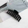 Textura Escarchada Pinza de Tiburón Grande y Pequeña Plástico Negro Pinza para el Cabello Accesorios para el Cabello para Mujer Clip de Baño Pinza para el Cabello Venta al por Mayor