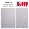 Pegatinas para Uñas con Diseño de Copo de Nieve Láser Transfronterizas Lámina de Plata Plana Copo de Nieve Navideño Pegatinas para Uñas DIY Decoraciones Dh635