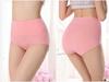 95% Algodão Calcinhas Femininas Roupa Íntima Feminina Tecido de Algodão Calcinhas de Cintura Alta Cor Sólida Aperta a Barriga Roupa Íntima