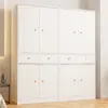 Armario Casa Dormitorio Simple Moderno Apartamento Pequeño Gabinete Gabinete de Almacenamiento Armario Simple Habitación de Alquiler Almacenamiento Armario Colgante