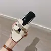 Zapatillas Elegantes Estilo Francés Adelgazantes, Suaves y de Alta Gama para Verano 2025, Zapatillas Planas Transpirables para Mujer para Usar Afuera