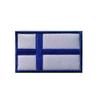 Insignia de País Nórdico Islandia Dinamarca Noruega Finlandia Suecia Parche de Tela de Velcro Bordado Accesorios de Bandera